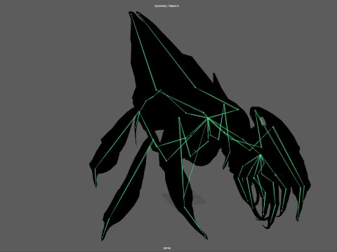 SpiderOsa 3D Model