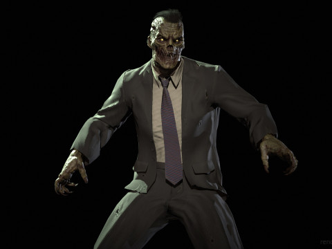 UrbanZombie5 Modelo 3D