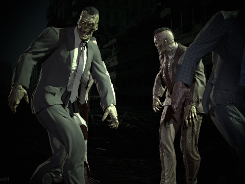 UrbanZombie5 3D Модель