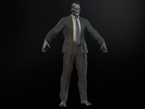 UrbanZombie5 3D Модель