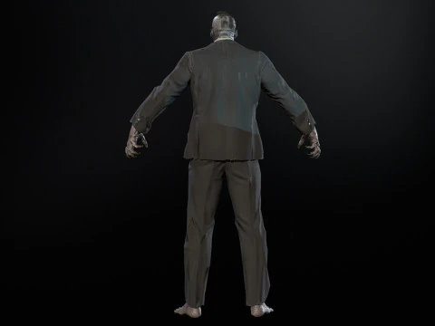 UrbanZombie5 3D Model