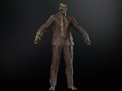 UrbanZombie5 3D Model