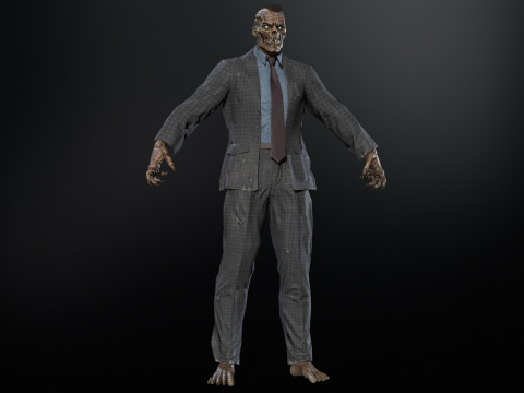 UrbanZombie5 3D Модель