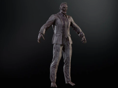 UrbanZombie5 3D Model