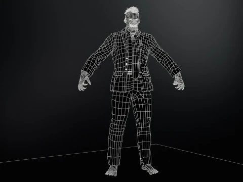 UrbanZombie5 3D Model