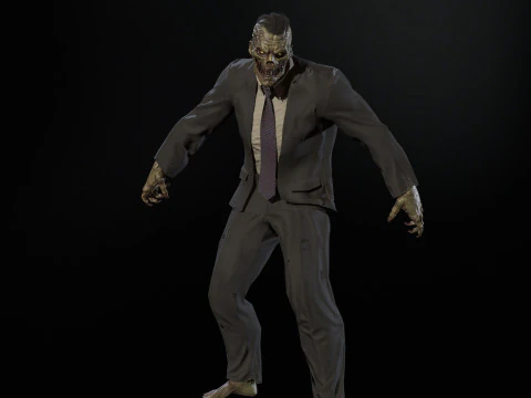 UrbanZombie5 3D Model