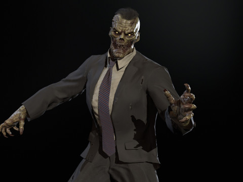 UrbanZombie5 3D Модель