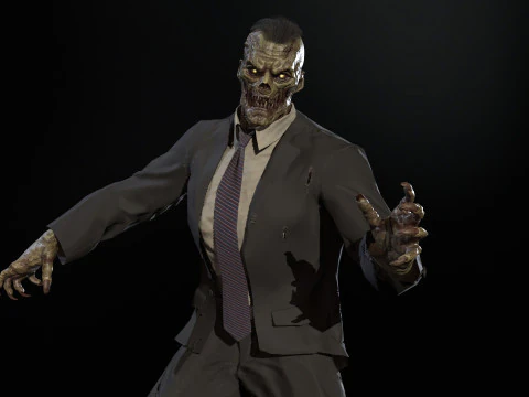 UrbanZombie5 3D Model