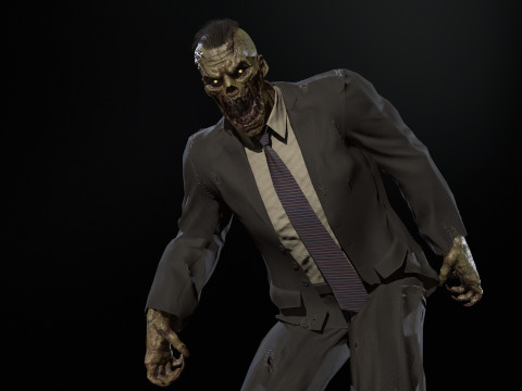 UrbanZombie5 3D Модель