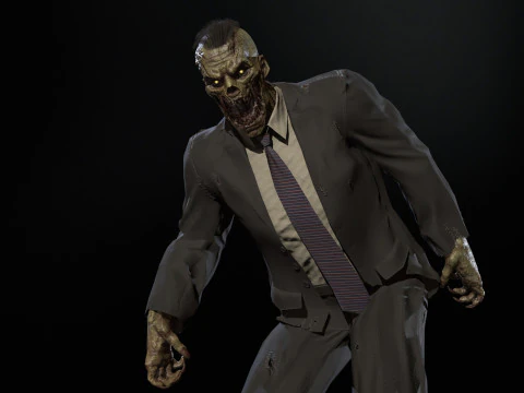 UrbanZombie5 3D Model