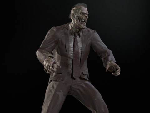 UrbanZombie5 3D Model