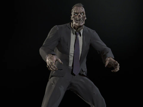 UrbanZombie5 3D Model