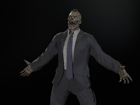 UrbanZombie5 3D Модель