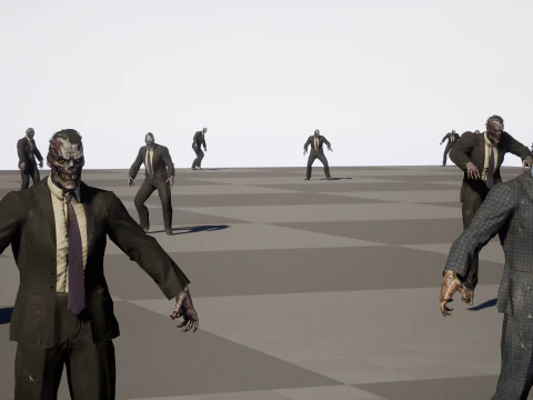 UrbanZombie5 3D Model