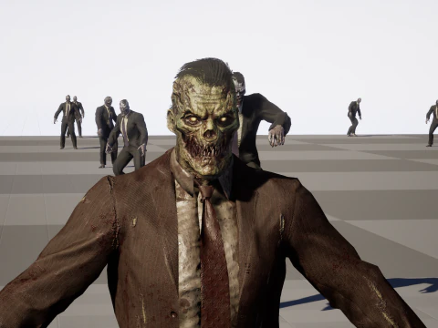 UrbanZombie5 3D Model