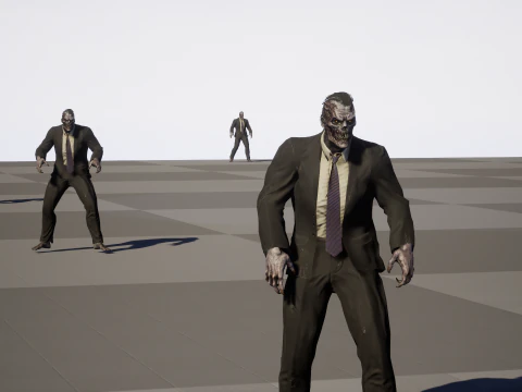 UrbanZombie5 3D Model