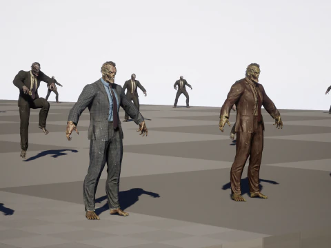 UrbanZombie5 3D Model