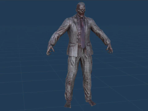 UrbanZombie5 3D Model