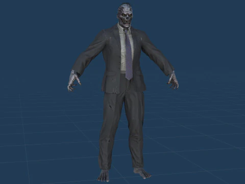 UrbanZombie5 3D Model