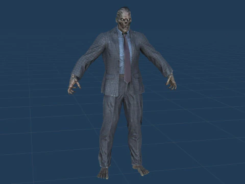 UrbanZombie5 3D Model