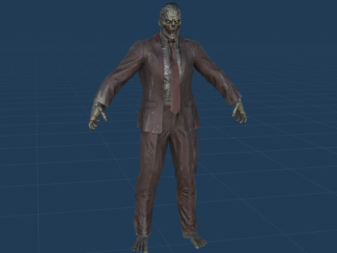 UrbanZombie5 3D Модель
