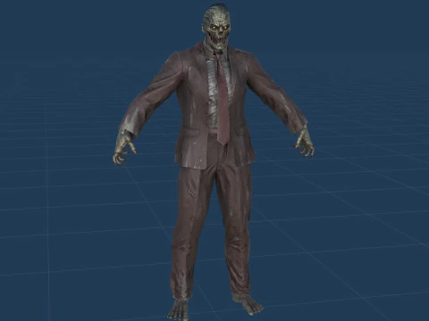 UrbanZombie5 3D Model