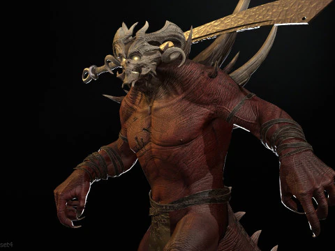 SuperDemon2 3D Model