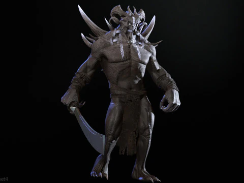 SuperDemon2 3D Model