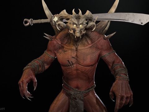 SuperDemon2 3D Модель