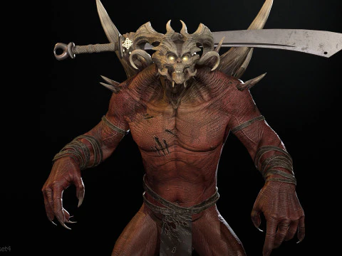SuperDemon2 3D Model