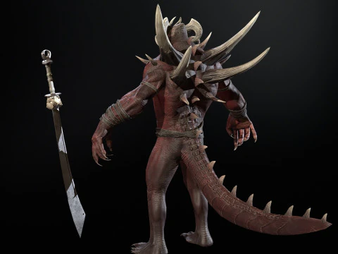 SuperDemon2 3D Model