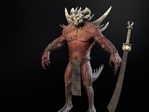 SuperDemon2 3D Модель