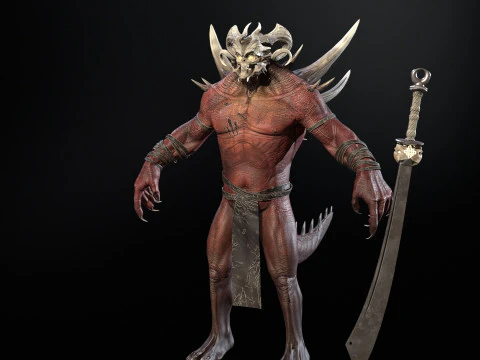 SuperDemon2 3D Model