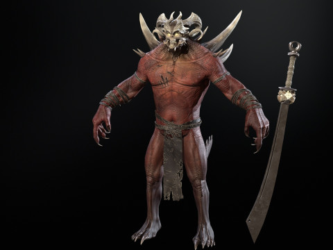 SuperDemon2 3D Модель