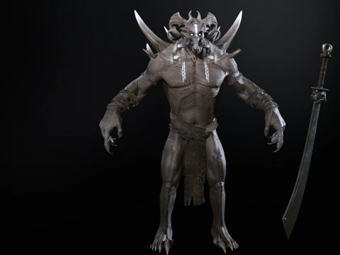 SuperDemon2 3D Model