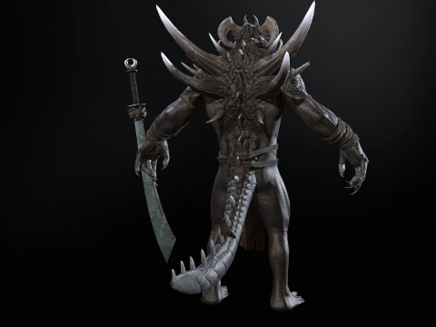SuperDemon2 3D Model