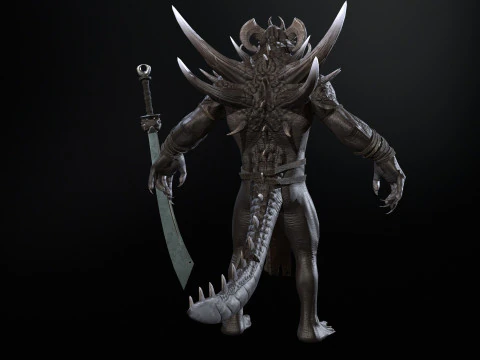 SuperDemon2 3D Model