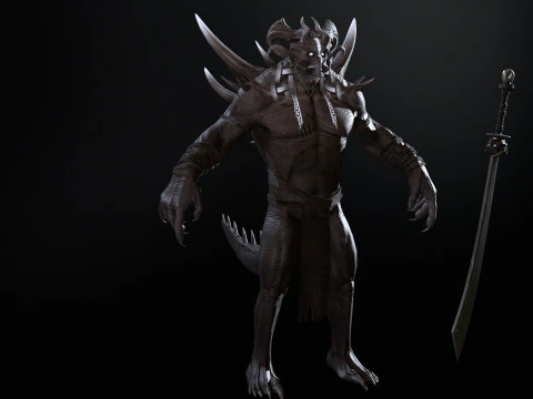 SuperDemon2 3D Model