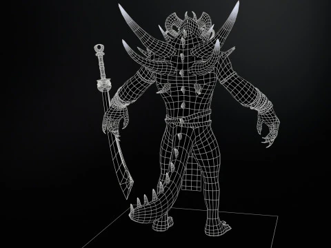 SuperDemon2 3D Model