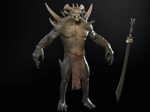 SuperDemon2 3D Model