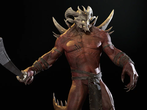 SuperDemon2 3D Model