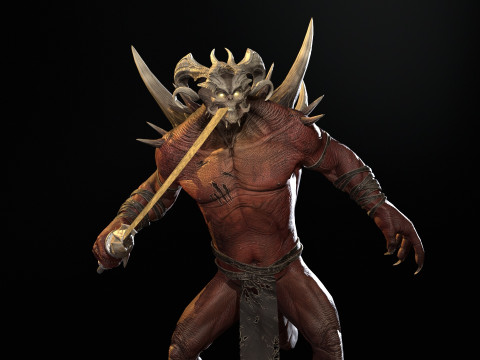 SuperDemon2 3D Модель