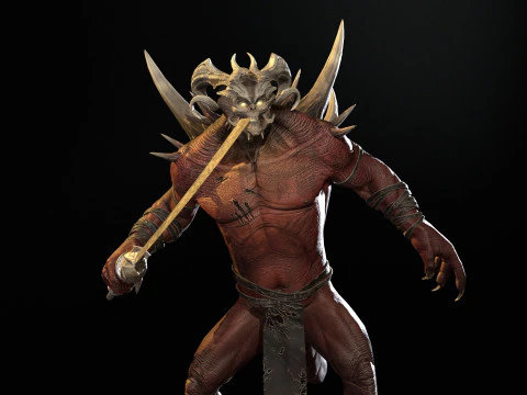 SuperDemon2 3D Model