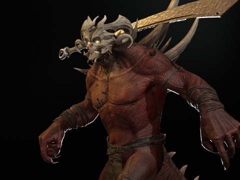 SuperDemon2 3D Модель