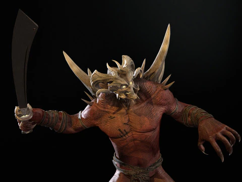 SuperDemon2 3D Model