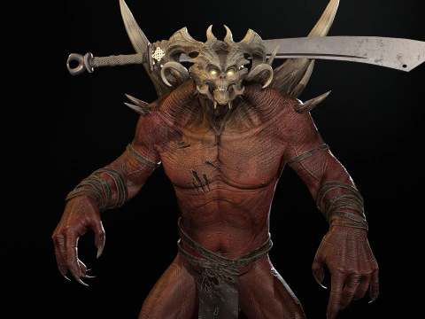SuperDemon2 3D Model