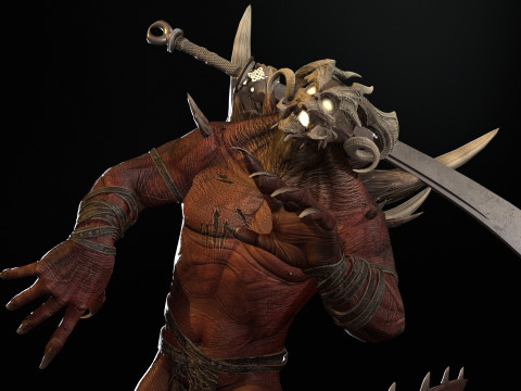 SuperDemon2 3D Модель