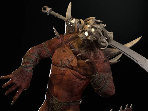 SuperDemon2 3D Model