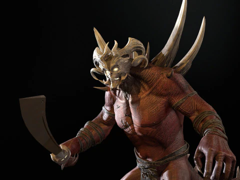 SuperDemon2 3D Model