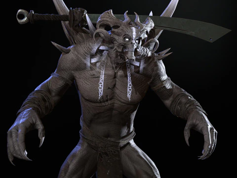 SuperDemon2 3D Model